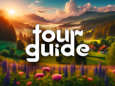 TourGuide Logo Design branding graphic design logo tourguide tourism travel