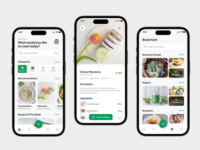 🍳 Discover and Cook Delicious Recipes! b2b branding business design food foodapp foooddelivery illustration landing page ui