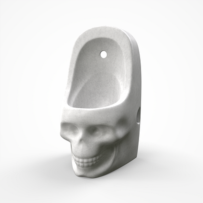 Skeleton toilet Commode 3d blender commode gameart industrial interior product props skeleton toilet