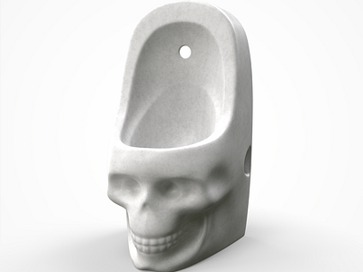 Skeleton toilet Commode 3d blender commode gameart industrial interior product props skeleton toilet