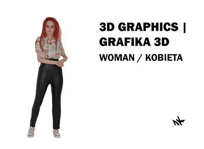 3D Woman / Kobieta 3d blender character character design design graphic design