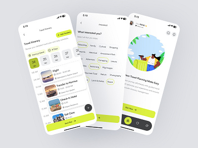 TripUp - Travel Plan Mobile App app design mobile product design travel travel app travel plan trip ui ux