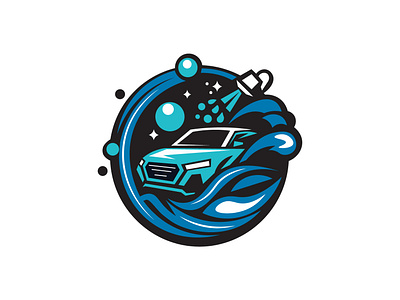 Car Wash Logo abstractlogo