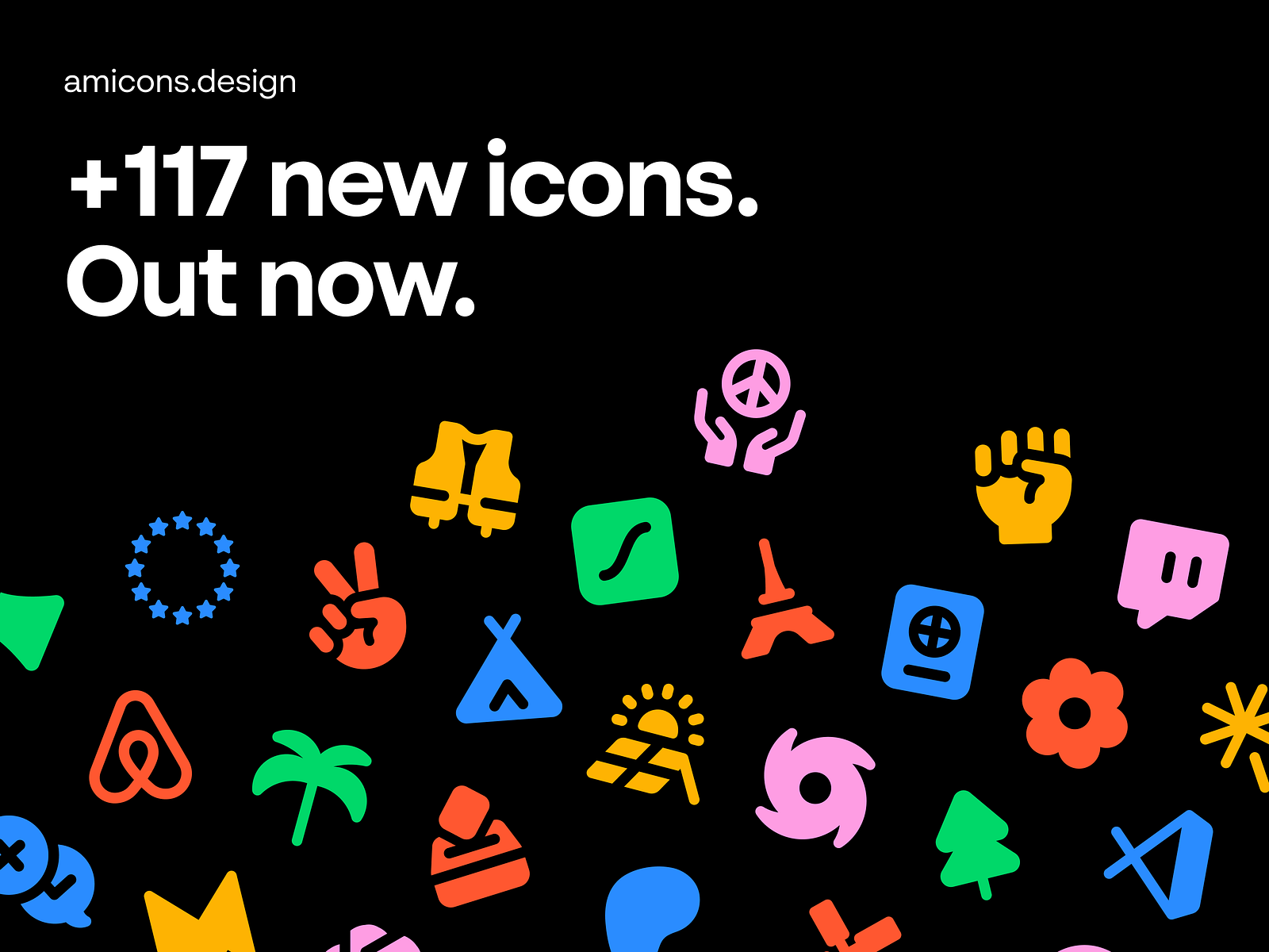 Introducing Amicons 1.4 with over 117 fresh new icons by Marek Minor on ...