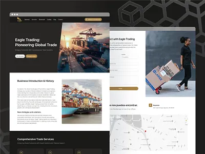 Export/Import website brand identity branding design system figma high fidelity wireframes no code development rebranding responsive design sitemap style guide user experience user flow user interface ux ui design web design web development webflow webflow development website redesign wireframes
