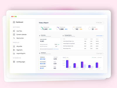 SaaS Dashboard Design dashboard design saas ui uiesign uiuxdesign ux webdesign