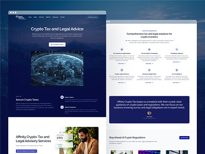 Blockchain web design & Webflow dev. ux ui design