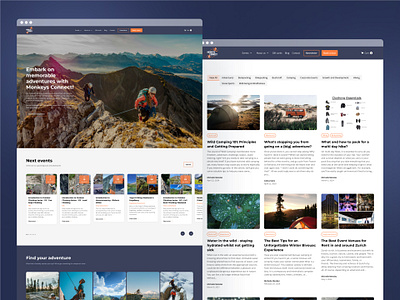 Travel agency eCom website redesign ux ui design
