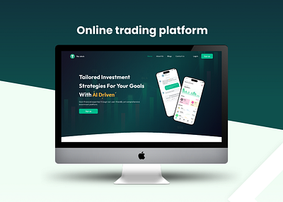 Online trading platform branding ui
