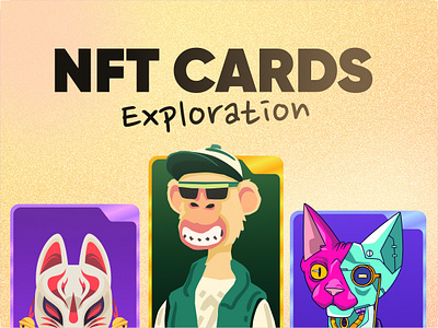 Crafting an NFT Cards Exploration Design art card crypto design exploration explore illustration nft web3 web3 art