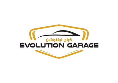 Evolution Garage branding graphic design logo