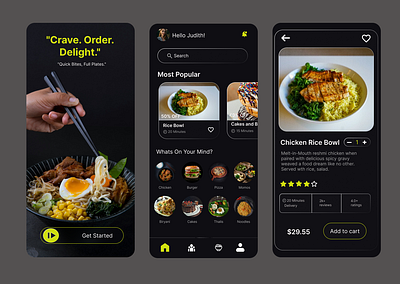 Food Delivery App Ui Design delivery app design food app food delivery app mobile app restaurant app ui ui design ui designer user interface ux design