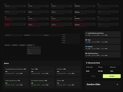 Design system assets analytics platform app design clean crypto crypto dashboard dark dashboard dashboard design design fintech modern modern design product design ui ui design ux ux design webapp