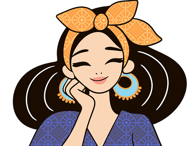 Chinese Women Illustrations 3d animation artwork brand guidelines branding client work comment design fashion feedback follow graphic design illustration landscape like logo marketing packaging ui vector
