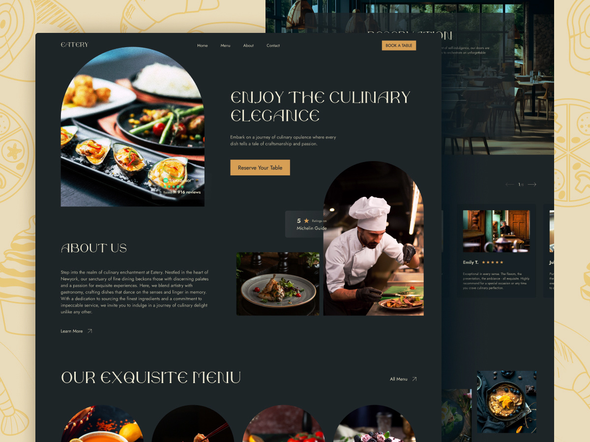 Example of Professional Web Design Services