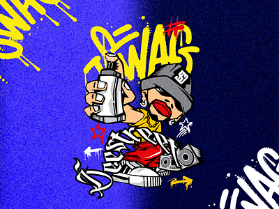 SWAG DESREET (ILLUSTRATION) app art background branding design designart graphic design illustration logo streetwear typography ui ux vector wallpaper