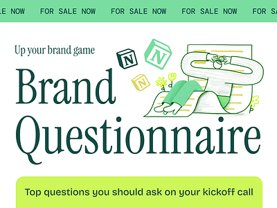 Brand Questionnaire saas
