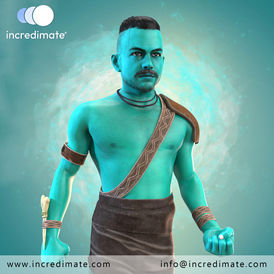 3D Avatar Male character 3dart 3davatar avatarcreation charactermodeling virtualcharacters