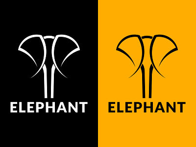 Animal Logo Design animal logo branding elephant logo graphic design logo logo design