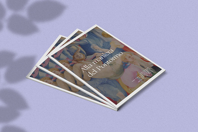 Alla maniera del Pontormo - catalogue book book design catalogue graphic design indesign