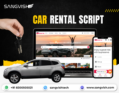 Boost Your Car Rental Business Revenue with Booking Solutions airbnb clone for car car rental car rental app car rental business car rental script car rental solutions rental script sangvish