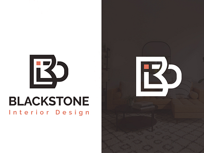 Blackstone Interior Design Logo & Branding Design (Pixim Design) branding bus design graphic design illustration logo typography