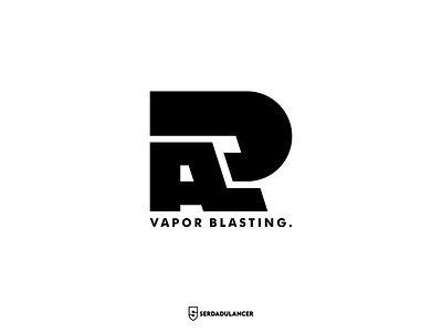 Logo RA branding graphic design logo logotype sandblasting vaporblasting visual identity