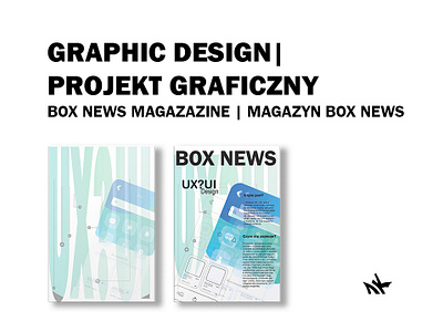 Graphic Design / Box News Magazine design graphic design illustrator indesign magazine photoshop