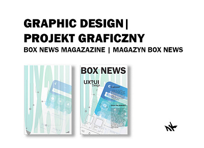 Graphic Design / Box News Magazine design graphic design illustrator indesign magazine photoshop