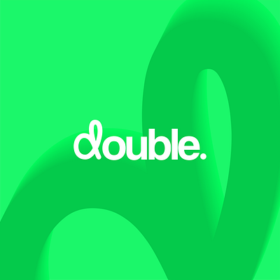 double's new visual identity. branding finance fintech logo motion graphics ui