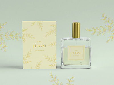 Lubani - Omani Frankincense Perfume Packaging branding design ecommerce graphic design logo packaging design perfume packaging vector