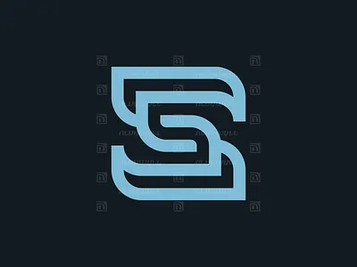 Letter S Multiline Logo For Sale art branding design elegant finance flat graphic design initial letter logo minimal modern monogram s simple sporty ss sss tech vector
