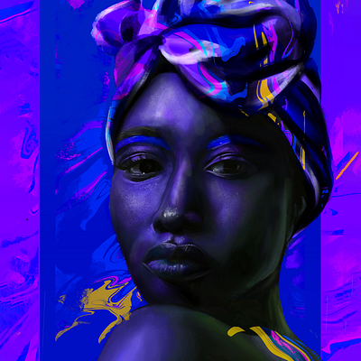Untitled colors design illustration portrait