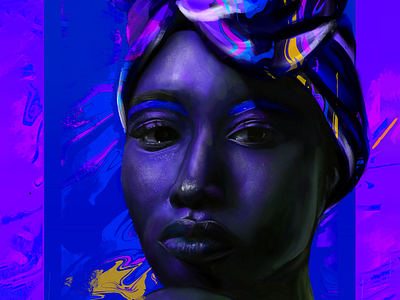 Untitled colors design illustration portrait