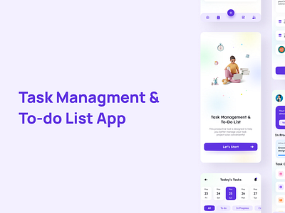 Task Managment & To-do List App - #006 branding ui