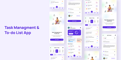 Task Managment & To-do List App - #006 branding ui