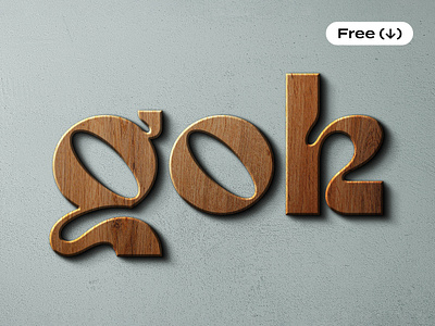 Rustic Wooden Sign Logo Mockup download free freebie logo logotype mockup photoshop pixelbuddha psd rustic sign template volume wood wooden