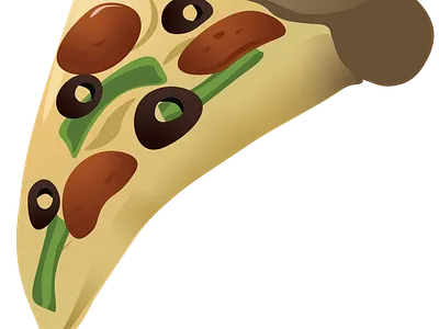 Zaza Oooze branding illustration logo pizza silly simple vector zaza