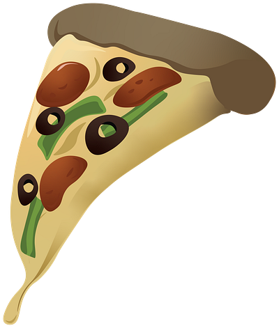 Zaza Oooze branding illustration logo pizza silly simple vector zaza
