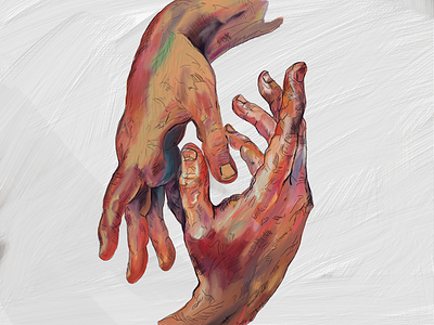 Take my hand adobeillustration digitalart digitalartist digitalpainting flatillustration freelancer handart handsketch ill illustration oilpainting visualdesigner