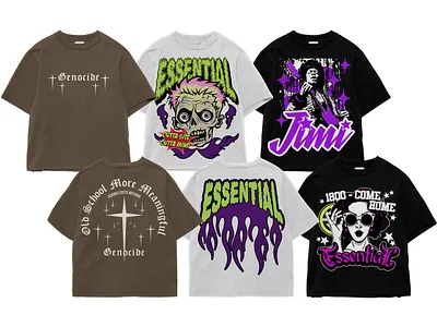 Streetwear T-Shirt Design branding fasion graphic design illustration logo streetwear tshirt typography vector