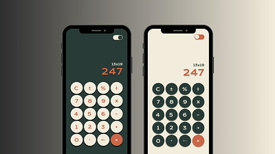 Calculator UI Design app design calculator calculator app calculator ui daily ui challenge dailyui minimalistic ui ui design