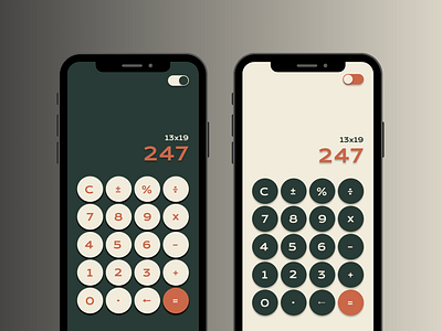 Calculator UI Design app design calculator calculator app calculator ui daily ui challenge dailyui minimalistic ui ui design