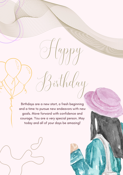 Birthday Card For A Friend birthday birthday card birthday card for a friend card graphic design poster