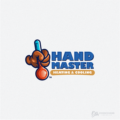 Heating And Cooling Logo branding cooling design graphic design heating heating and cooling identity illustration logo mark service tshirt vector