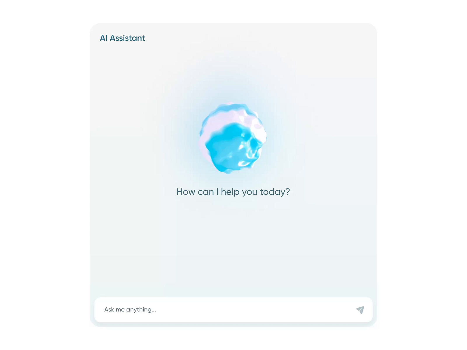 AI Chat Interface Concept with Dynamic Animation by Alexander Vinokurov ...