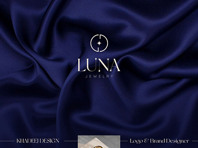 LUNA JEWELRY - Brand Identity adobe illustrator adobe photoshop brand identity brand identity design branding graphic design jewelry logo logo design