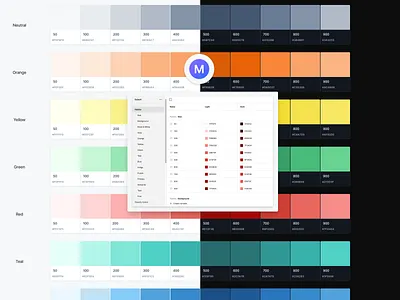 Colors Variables colors dashboards figma freebies variables
