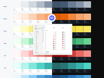 Colors Variables colors dashboards figma freebies variables