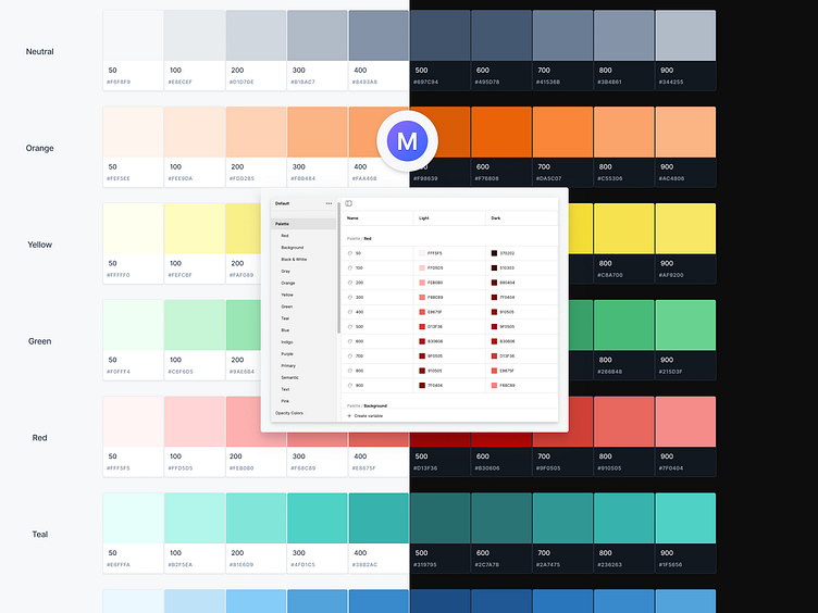 Colors Variables by Mahmoud Ilyan on Dribbble
